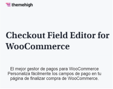 Checkout Field Editor For WooCommerce PRO